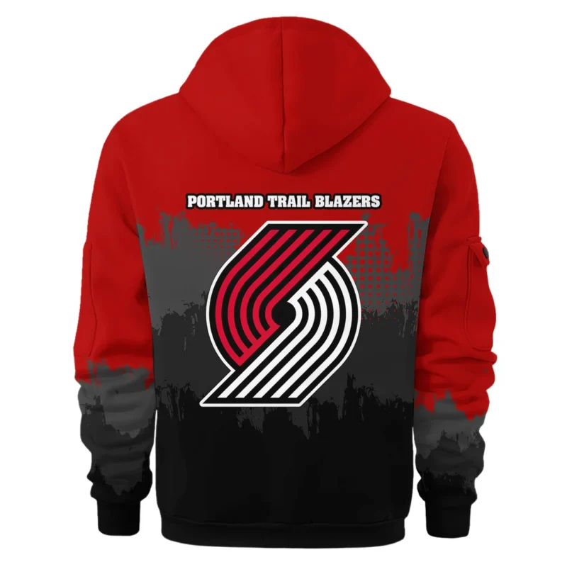 Basketball Hoodie Half Zipper NBA 2025 For Fan Basketball HVN1094PTB062625HODZ - Image 3