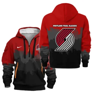 Basketball Hoodie Half Zipper NBA 2025 For Fan Basketball HVN1094PTB062625HODZ