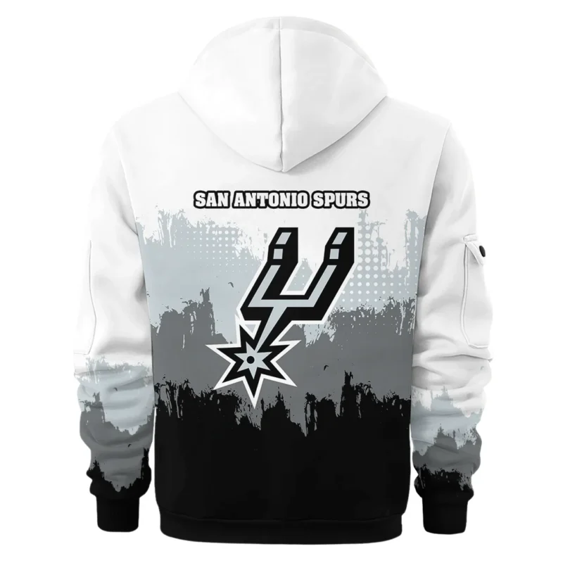 Basketball Hoodie Half Zipper NBA 2025 For Fan Basketball HVN1094SAS062625HODZ - Image 3