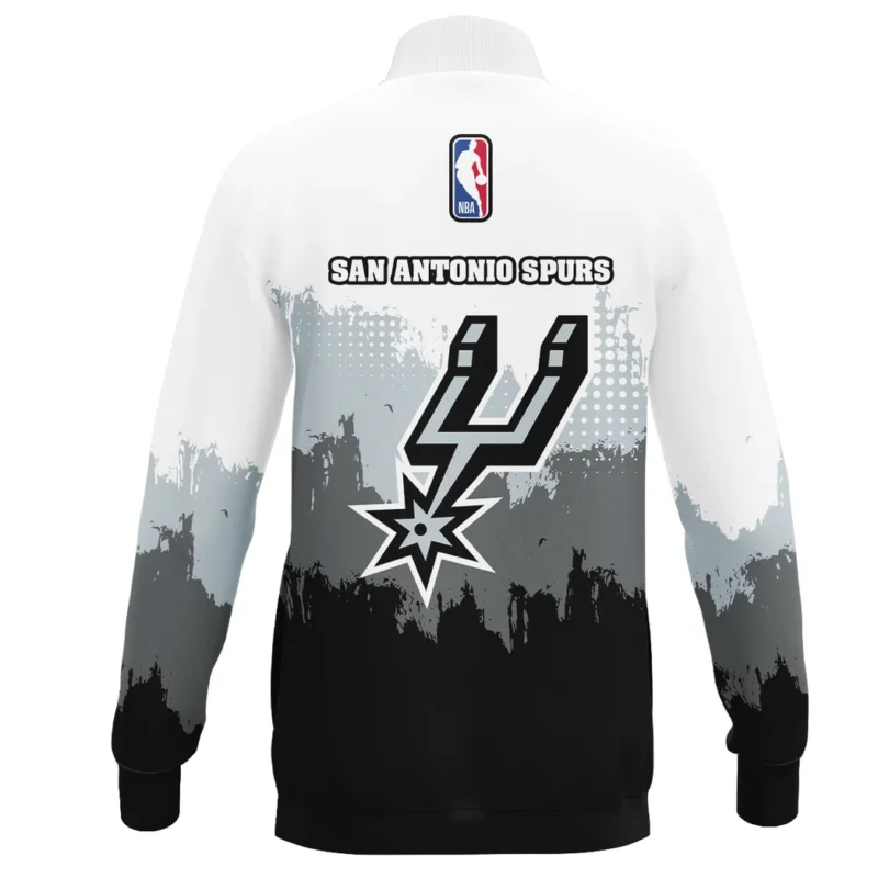 Basketball Stand Collar Jacket NBA 2025 For Fan Basketball HVN1094SAS062625SCJ - Image 3