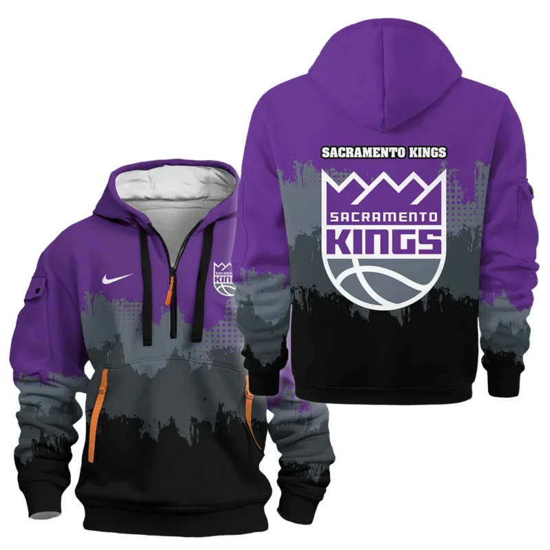 Basketball Hoodie Half Zipper NBA 2025 For Fan Basketball HVN1094SK062625HODZ