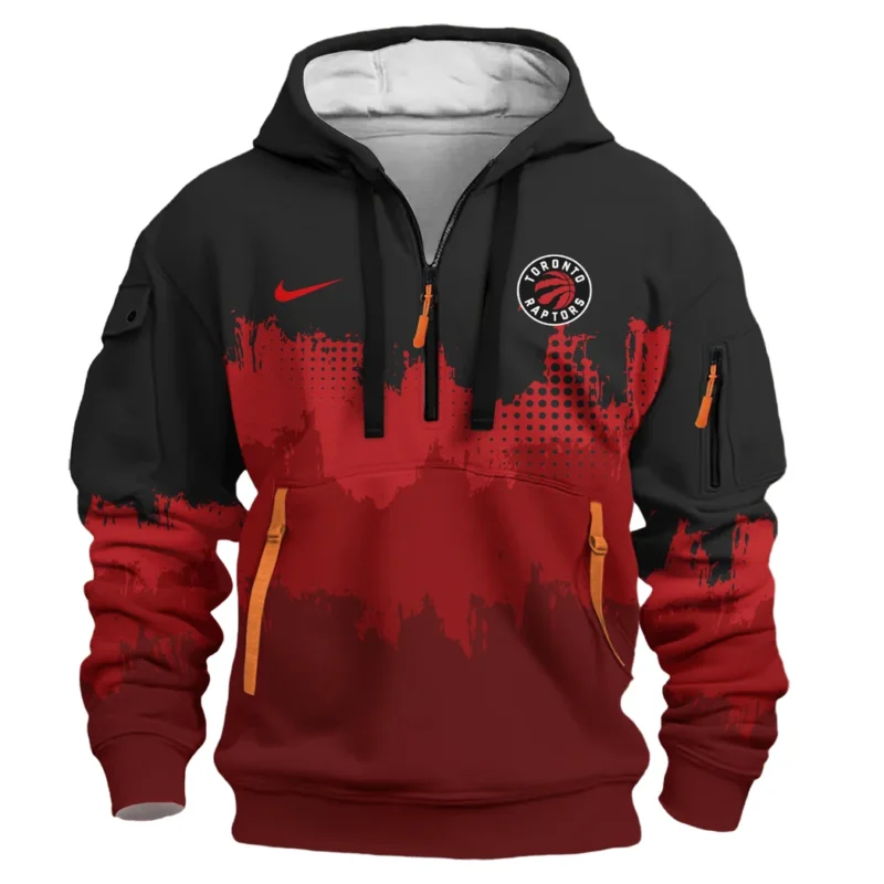 Basketball Hoodie Half Zipper NBA 2025 For Fan Basketball HVN1094TR062625HODZ - Image 2