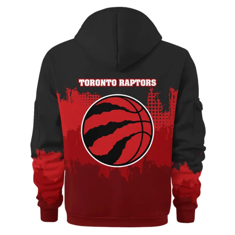 Basketball Hoodie Half Zipper NBA 2025 For Fan Basketball HVN1094TR062625HODZ - Image 3