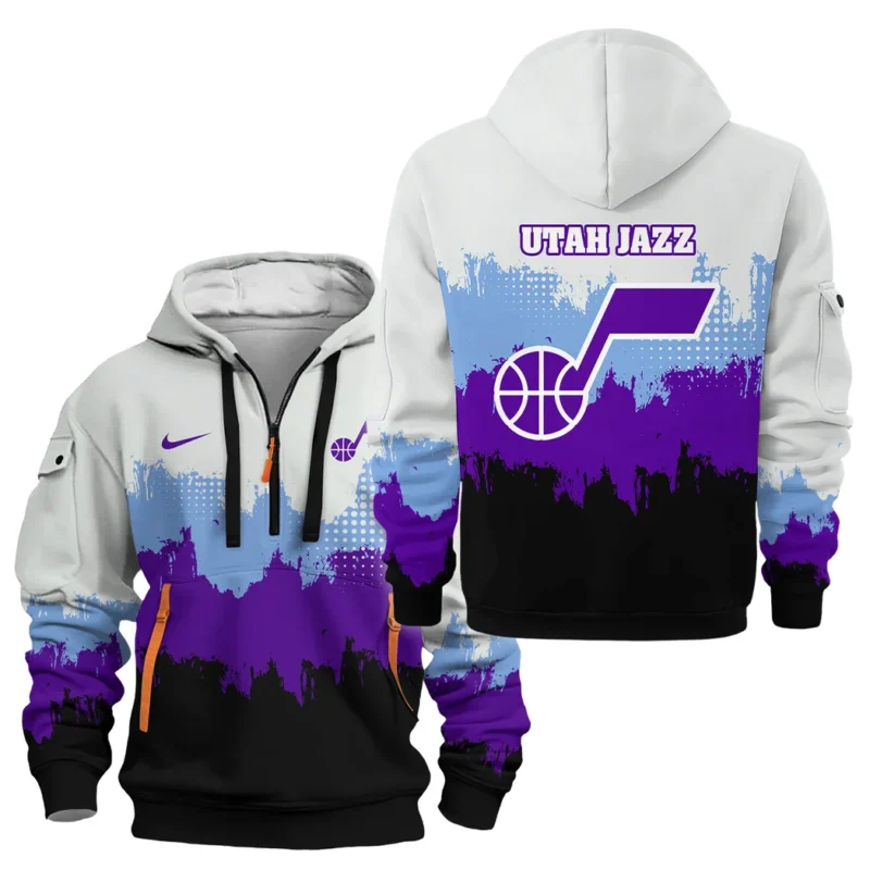 Basketball Hoodie Half Zipper NBA 2025 For Fan Basketball HVN1094UJ062625HODZ