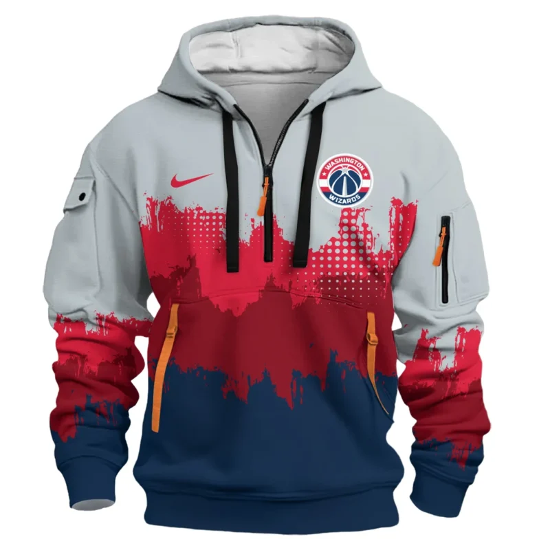 Basketball Hoodie Half Zipper NBA 2025 For Fan Basketball HVN1094WW062625HODZ - Image 2