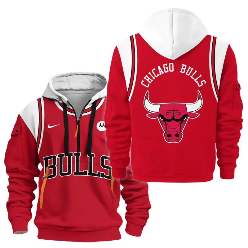 Basketball Hoodie Half Zipper NBA 2025 For Fan Basketball HVN1095CB062725HODZ