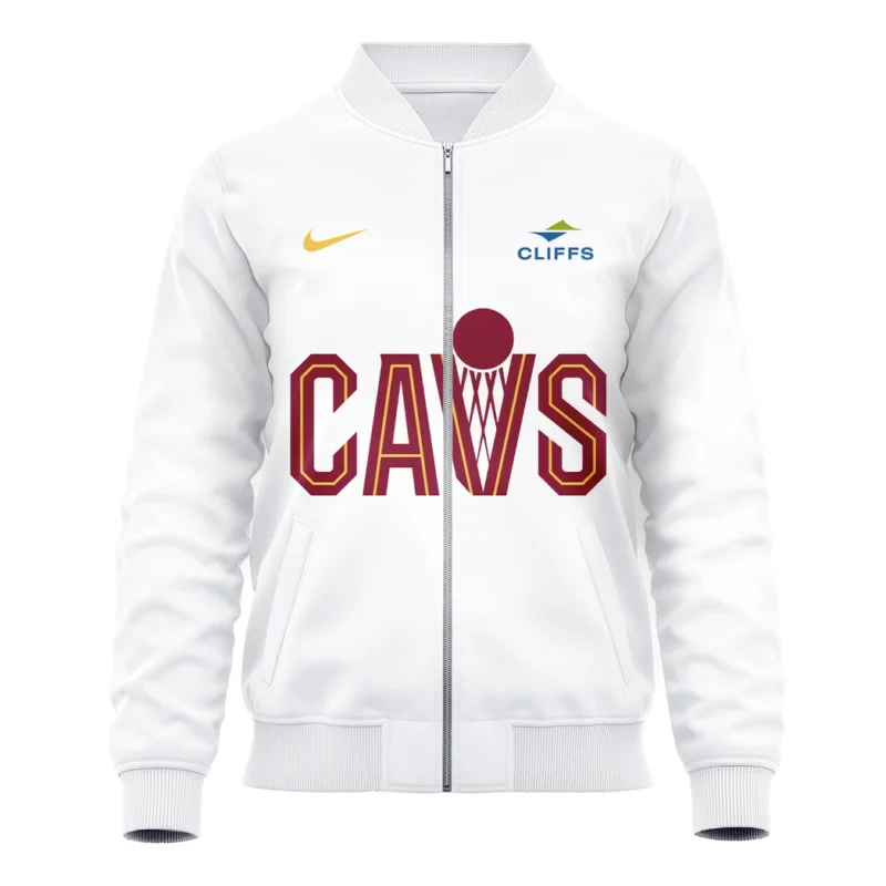 Basketball Bomber Jacket NBA 2025 For Fan Basketball HVN1095CC062725BOB - Image 2