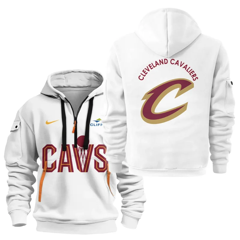 Basketball Hoodie Half Zipper NBA 2025 For Fan Basketball HVN1095CC062725HODZ