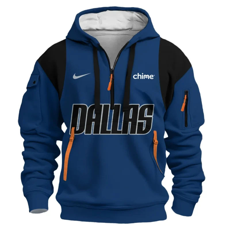 Basketball Hoodie Half Zipper NBA 2025 For Fan Basketball HVN1095DM062725HODZ - Image 2