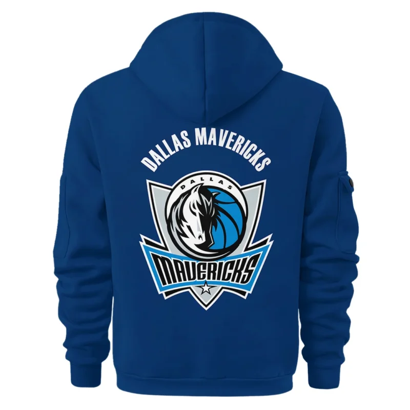 Basketball Hoodie Half Zipper NBA 2025 For Fan Basketball HVN1095DM062725HODZ - Image 3