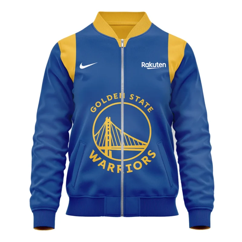 Basketball Bomber Jacket NBA 2025 For Fan Basketball HVN1095GSW062725BOB - Image 2