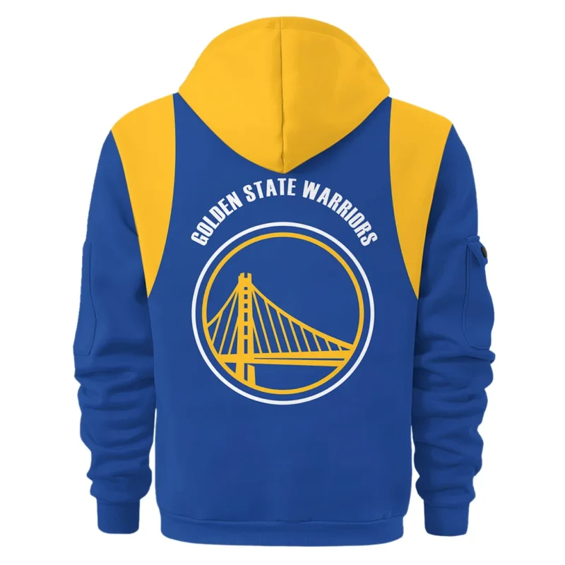 Basketball Hoodie Half Zipper NBA 2025 For Fan Basketball HVN1095GSW062725HODZ - Image 3