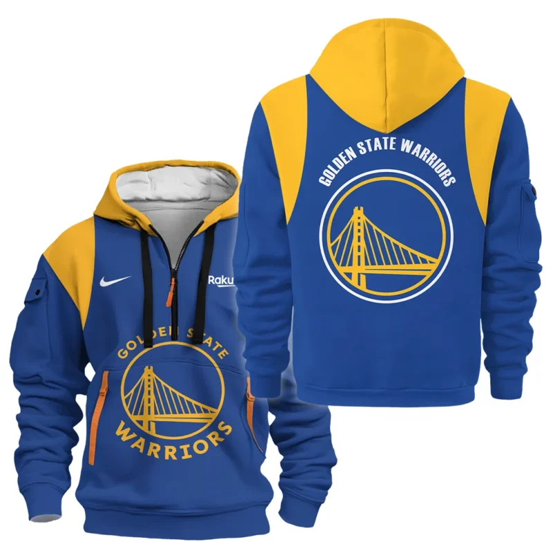 Basketball Hoodie Half Zipper NBA 2025 For Fan Basketball HVN1095GSW062725HODZ