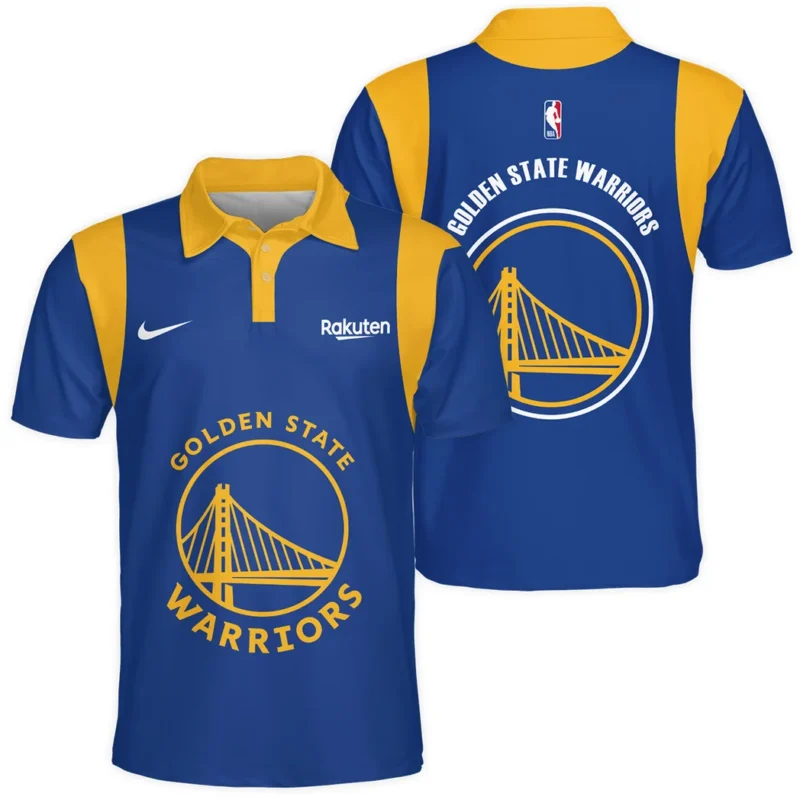 Basketball Team Polo Shirt NBA 2025 For Fan Basketball Team HVN1095GSW062725POS