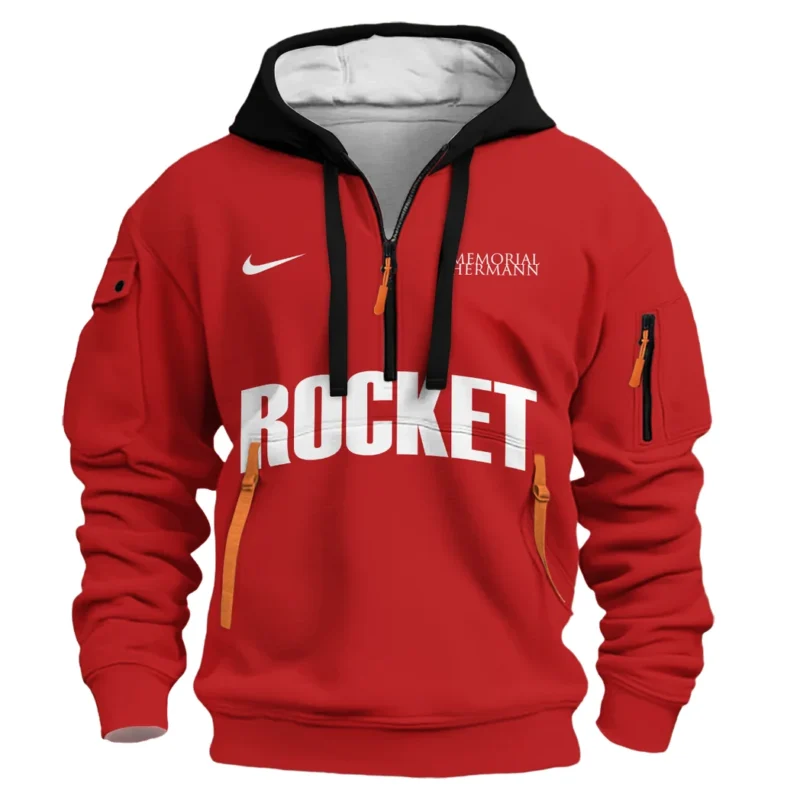 Basketball Hoodie Half Zipper NBA 2025 For Fan Basketball HVN1095HR062725HODZ - Image 2