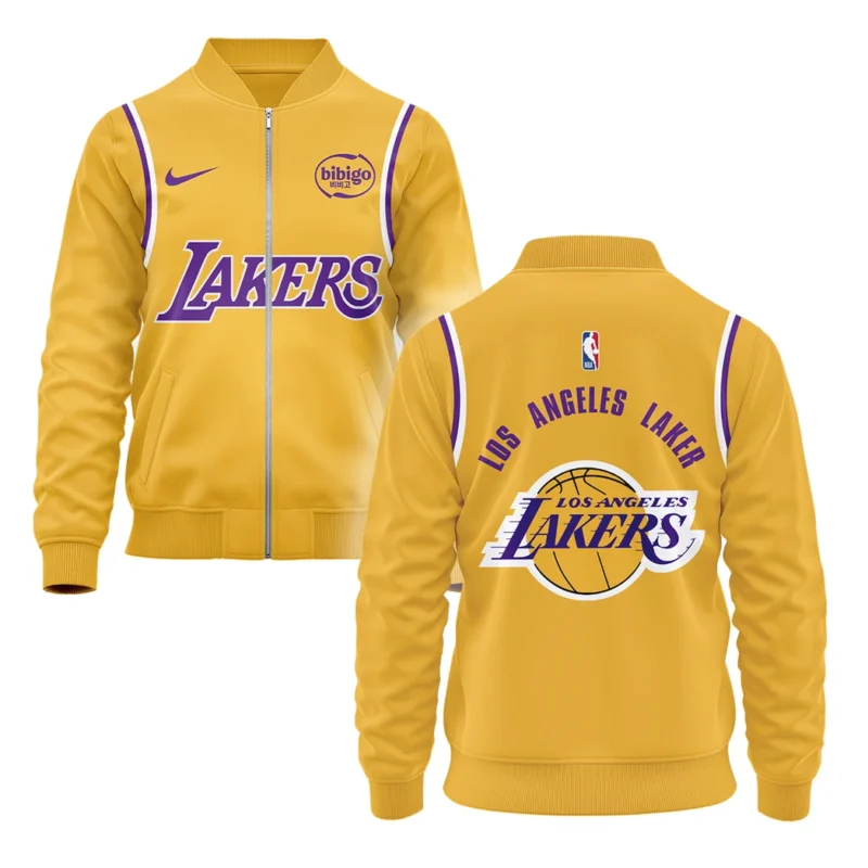 Basketball Bomber Jacket NBA 2025 For Fan Basketball HVN1095LAL062725BOB