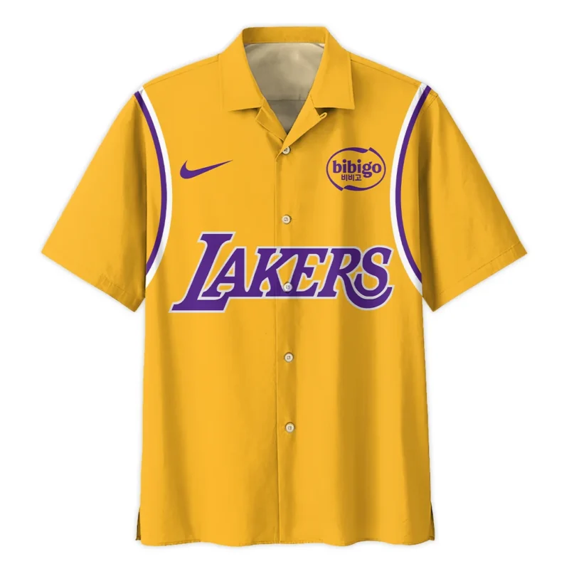 Basketball Team Hawaiian shirt NBA 2025 For Fan Basketball Team HVN1095LAL062725HAW - Image 2