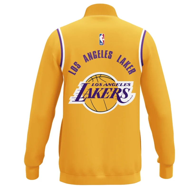 Basketball Stand Collar Jacket NBA 2025 For Fan Basketball HVN1095LAL062725SCJ - Image 3