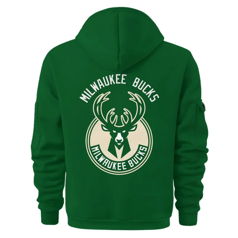 Basketball Hoodie Half Zipper NBA 2025 For Fan Basketball HVN1095MB062725HODZ - Image 3