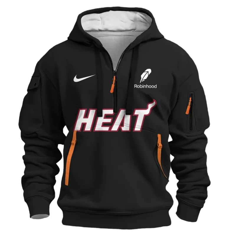 Basketball Hoodie Half Zipper NBA 2025 For Fan Basketball HVN1095MH062725HODZ - Image 2