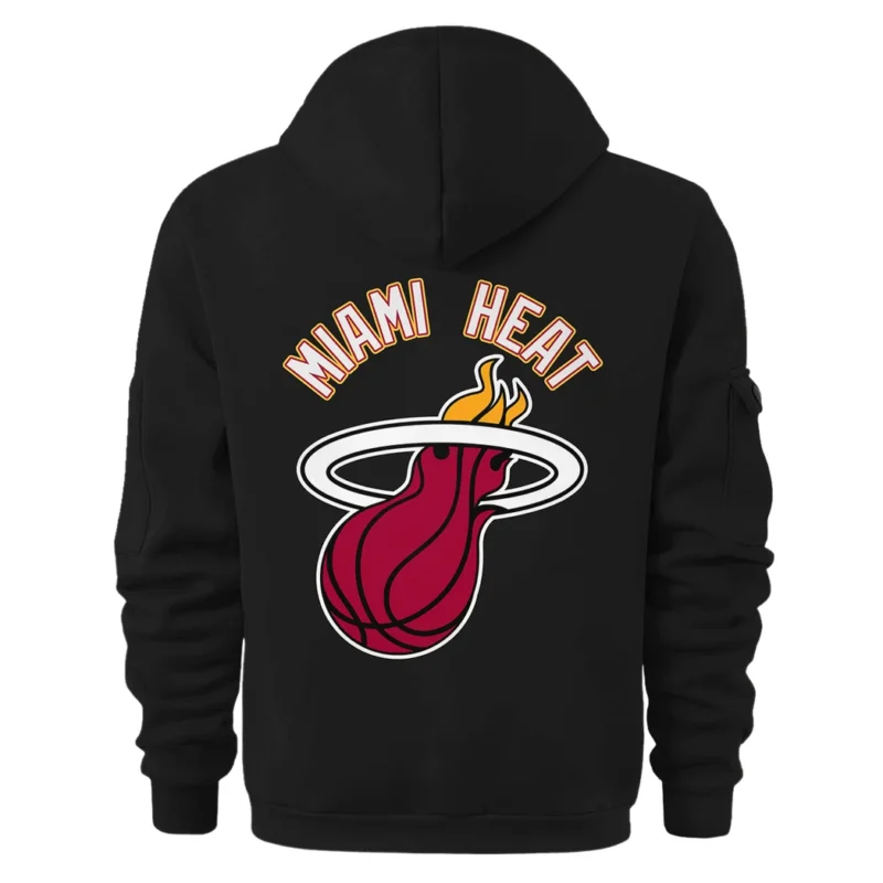 Basketball Hoodie Half Zipper NBA 2025 For Fan Basketball HVN1095MH062725HODZ - Image 3