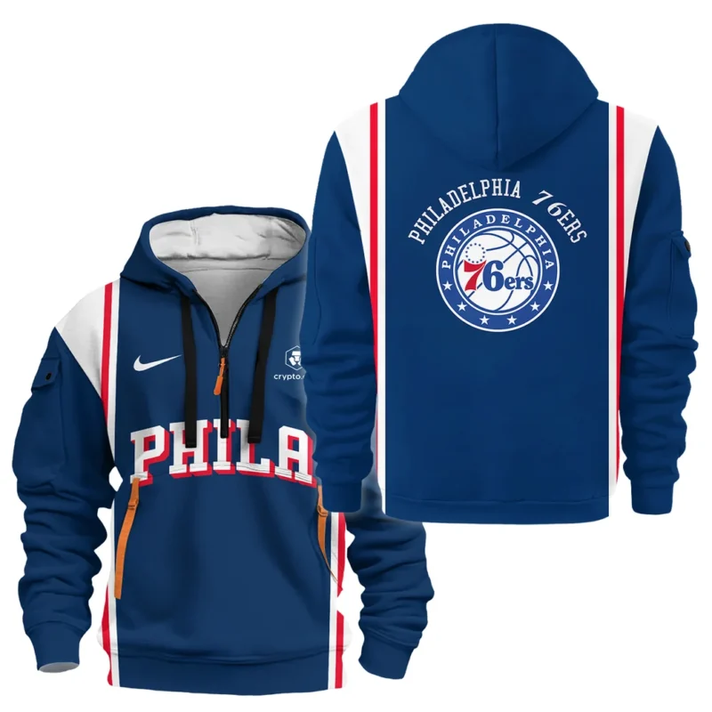Basketball Hoodie Half Zipper NBA 2025 For Fan Basketball HVN1095PH062725HODZ