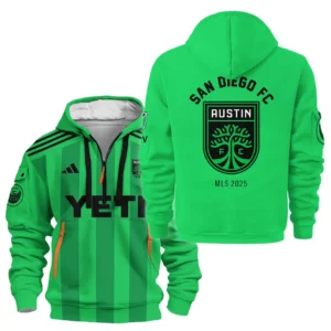 Sport Hoodie Half Zipper MLS 2025 For Fans Sport HVN1096AFC062825HODZ