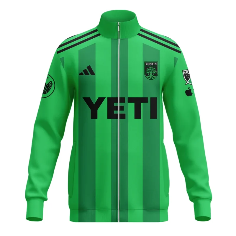 Soccer Stand Collar Jacket MLS 2025 For Fans Sport HVN1096AFC062825SCJ - Image 2
