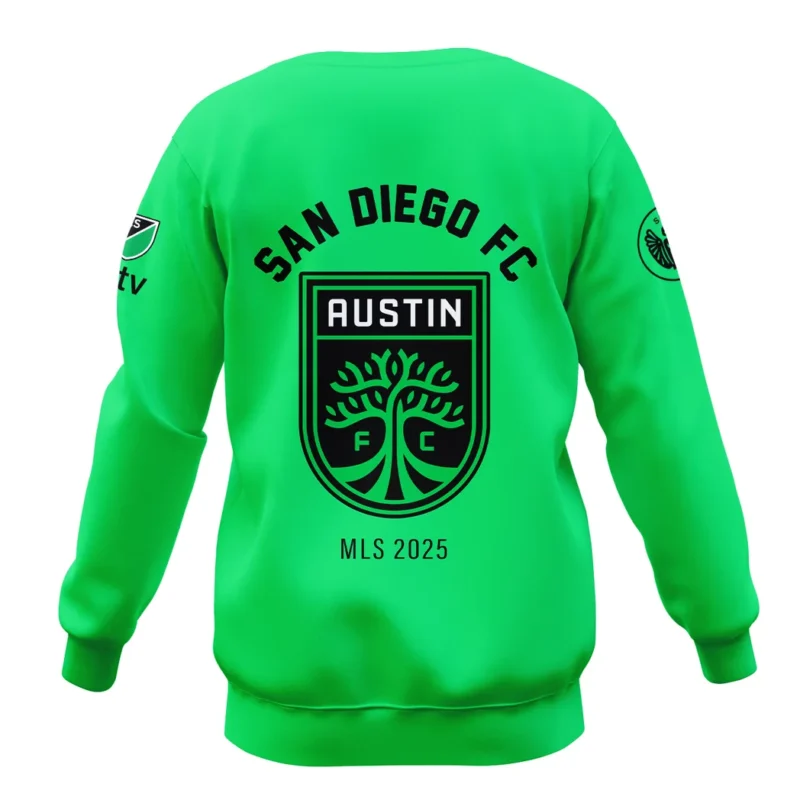 Soccer Sweatshirt MLS 2025 For Fans Sport HVN1096AFC062825SW - Image 3