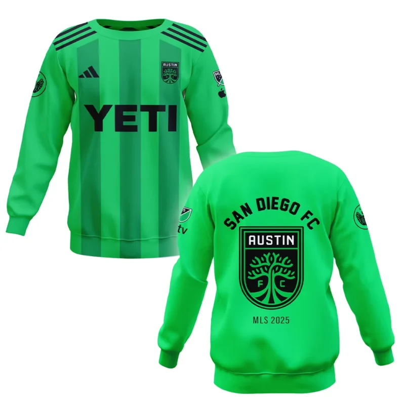 Soccer Sweatshirt MLS 2025 For Fans Sport HVN1096AFC062825SW