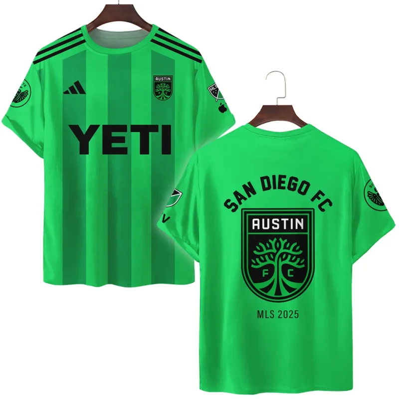 Soccer Club T-Shirt MLS 2025 For Fan Soccer Club HVN1096AFC062825TS3D
