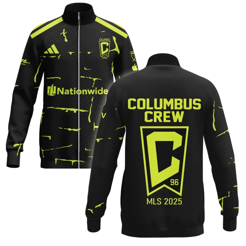 Soccer Stand Collar Jacket MLS 2025 For Fans Sport HVN1096CC062825SCJ