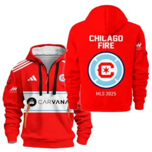 Sport Hoodie Half Zipper MLS 2025 For Fans Sport HVN1096CF062825HODZ
