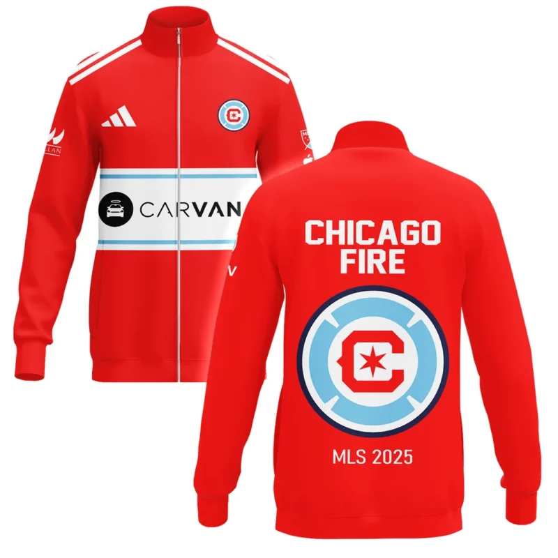 Soccer Stand Collar Jacket MLS 2025 For Fans Sport HVN1096CF062825SCJ