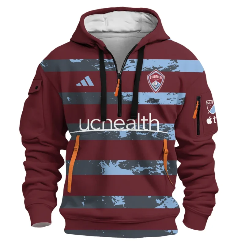 Sport Hoodie Half Zipper MLS 2025 For Fans Sport HVN1096CR062825HODZ - Image 2