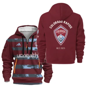Sport Hoodie Half Zipper MLS 2025 For Fans Sport HVN1096CR062825HODZ