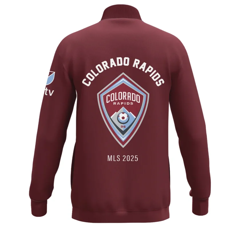 Soccer Stand Collar Jacket MLS 2025 For Fans Sport HVN1096CR062825SCJ - Image 3