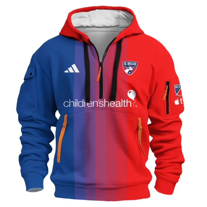 Sport Hoodie Half Zipper MLS 2025 For Fans Sport HVN1096FCD062825HODZ - Image 2