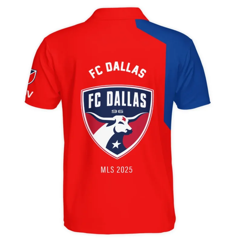 Soccer Club Polo Shirt MLS 2025 For Fan Soccer Club HVN1096FCD062825POS - Image 3