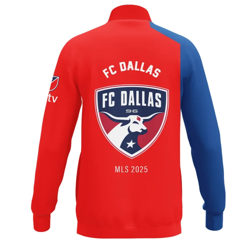 Soccer Stand Collar Jacket MLS 2025 For Fans Sport HVN1096FCD062825SCJ - Image 3