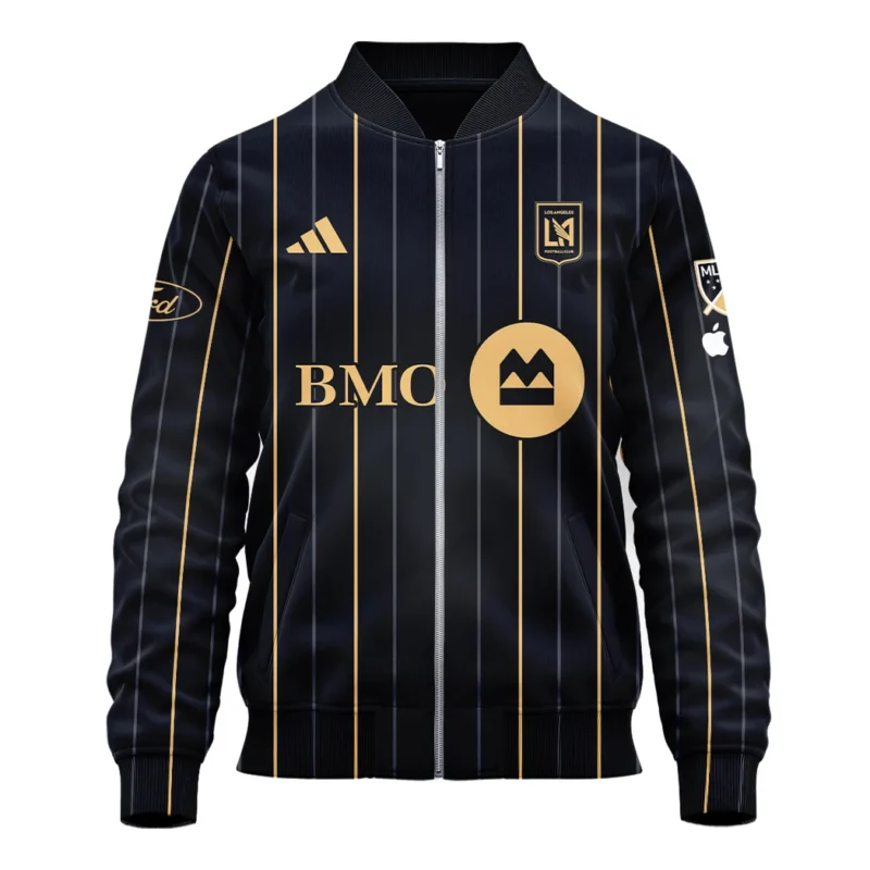 Sport Bomber Jacket MLS 2025 For Fans Sport HVN1096LAFC062825BOB - Image 2