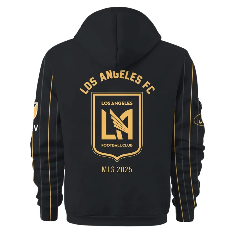 Sport Hoodie Half Zipper MLS 2025 For Fans Sport HVN1096LAFC062825HODZ - Image 3