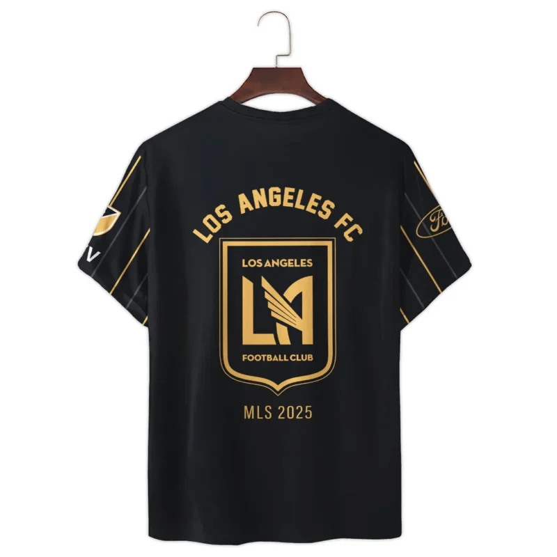 Football Team T-Shirt MLS 2025 For Fan Football Team HVN1096LAFC062825TS3D - Image 3