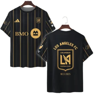 Football Team T-Shirt MLS 2025 For Fan Football Team HVN1096LAFC062825TS3D