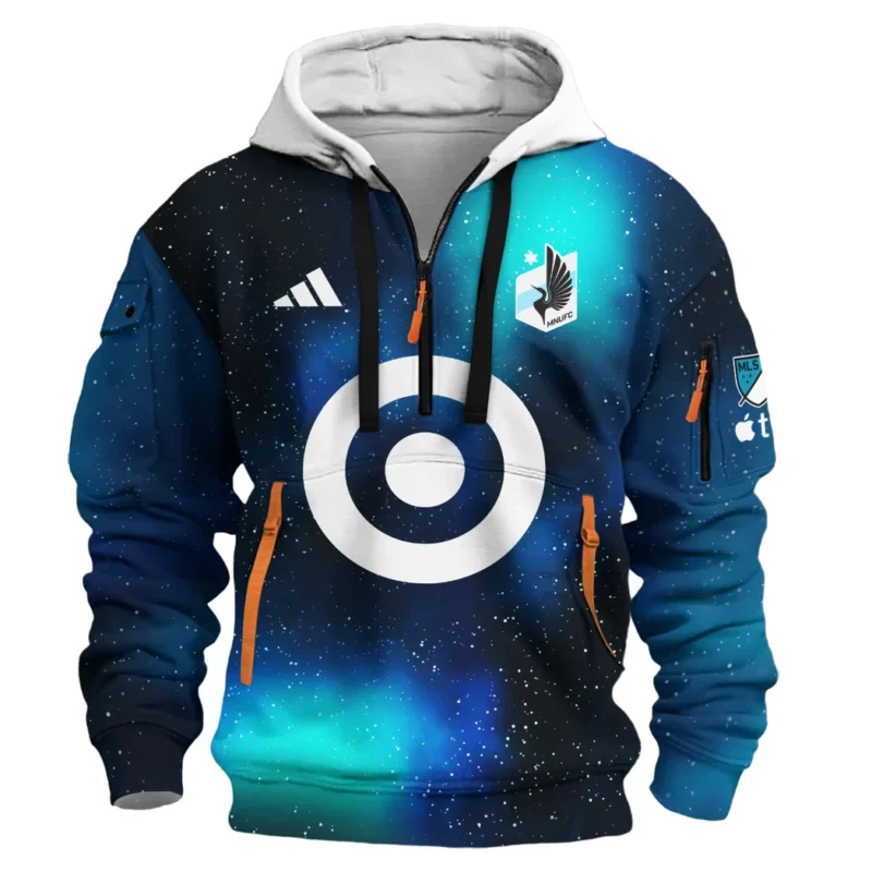 Sport Hoodie Half Zipper MLS 2025 For Fans Sport HVN1096MU062825HODZ - Image 2