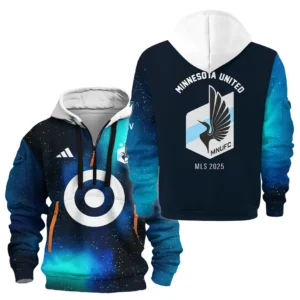 Sport Hoodie Half Zipper MLS 2025 For Fans Sport HVN1096MU062825HODZ