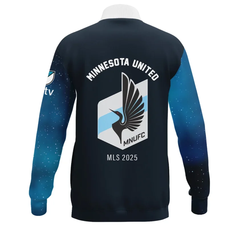Soccer Stand Collar Jacket MLS 2025 For Fans Sport HVN1096MU062825SCJ - Image 3