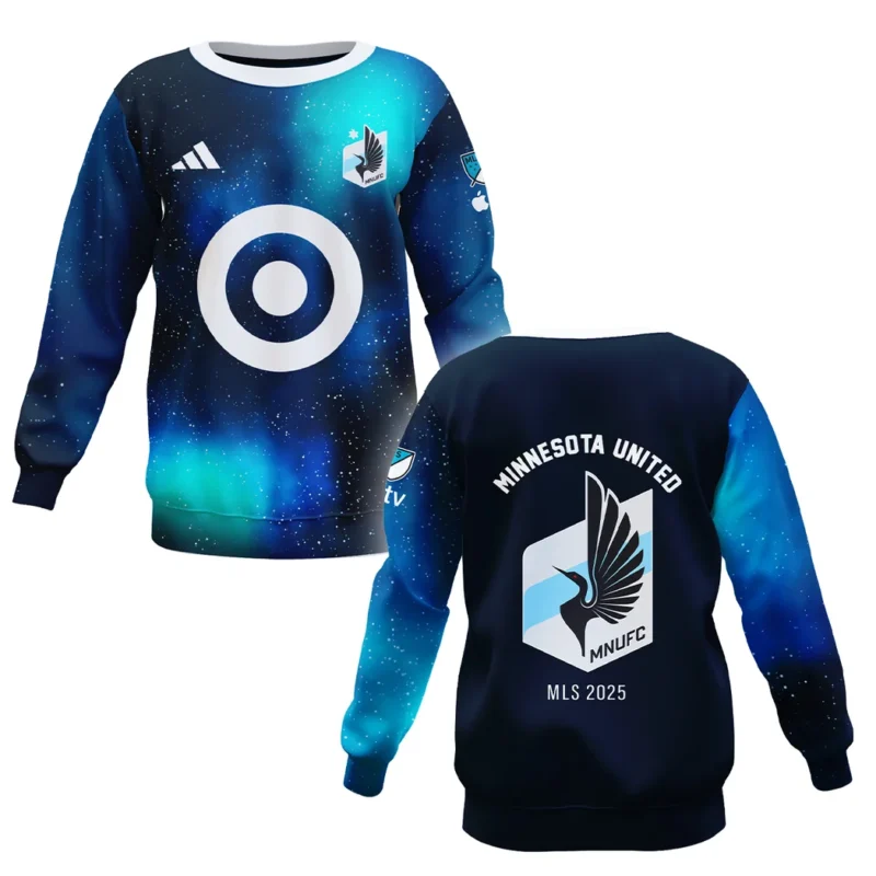 Soccer Sweatshirt MLS 2025 For Fans Sport HVN1096MU062825SW