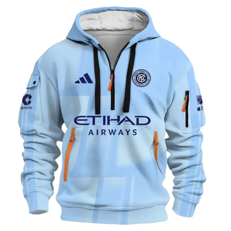 Sport Hoodie Half Zipper MLS 2025 For Fans Sport HVN1096NYC062825HODZ - Image 2