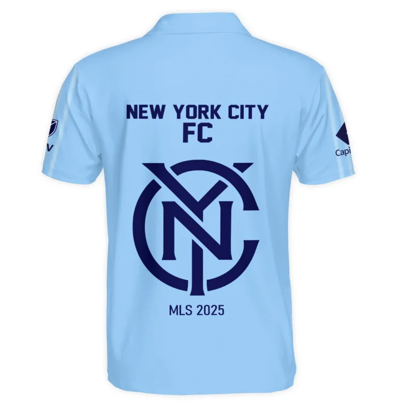Soccer Club Polo Shirt MLS 2025 For Fan Soccer Club HVN1096NYC062825POS - Image 3